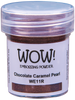 WE11R :  Chocolate Caramel Pearl - Regular Embossing Powder (15g jar)