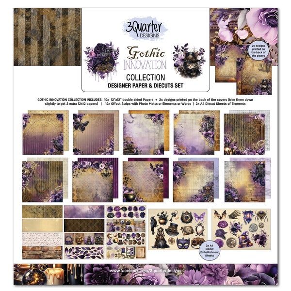 3Quarter Designs - Gothic Innovation 12" x 12" Collection