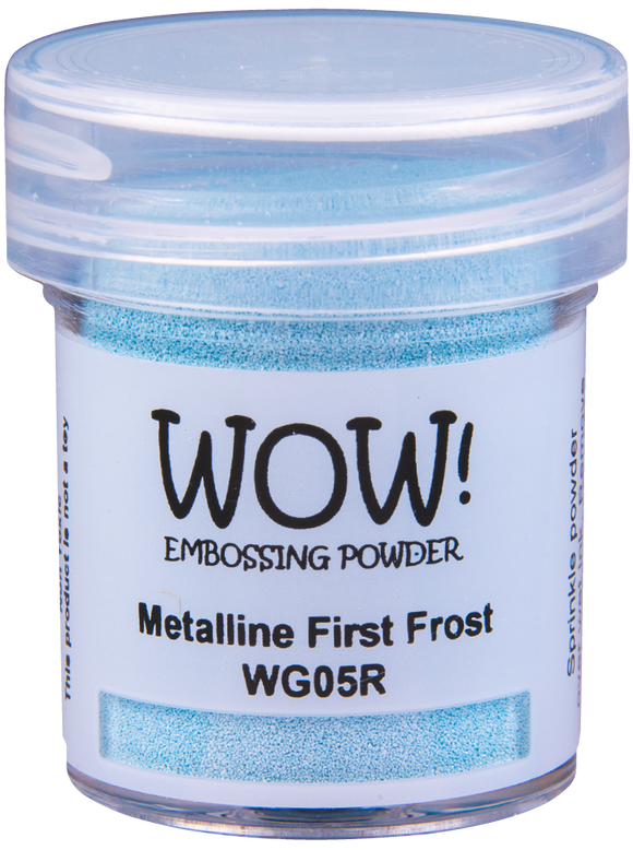 WG05R : First Frost Metalline - Regular Embossing Powder (15g jar)