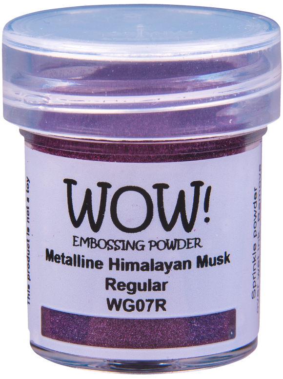 WG07R : Himalayan Musk Metalline - Regular Embossing Powder (15g jar)