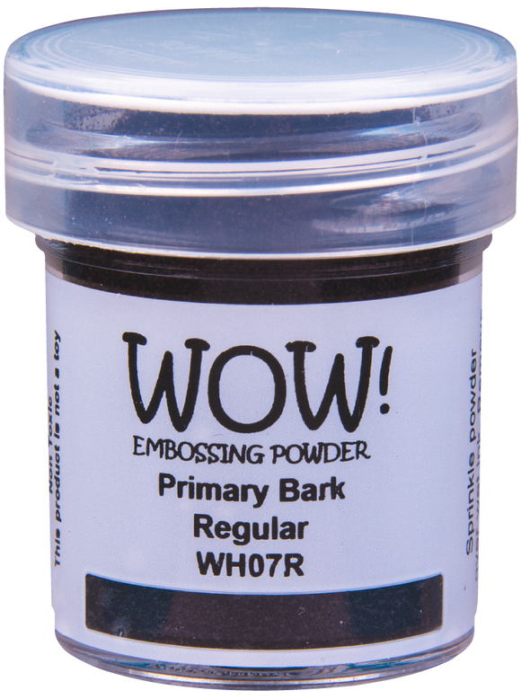 WH07R :  Primary Bark - Regular Primary Colours Embossing Powder (15g jar)