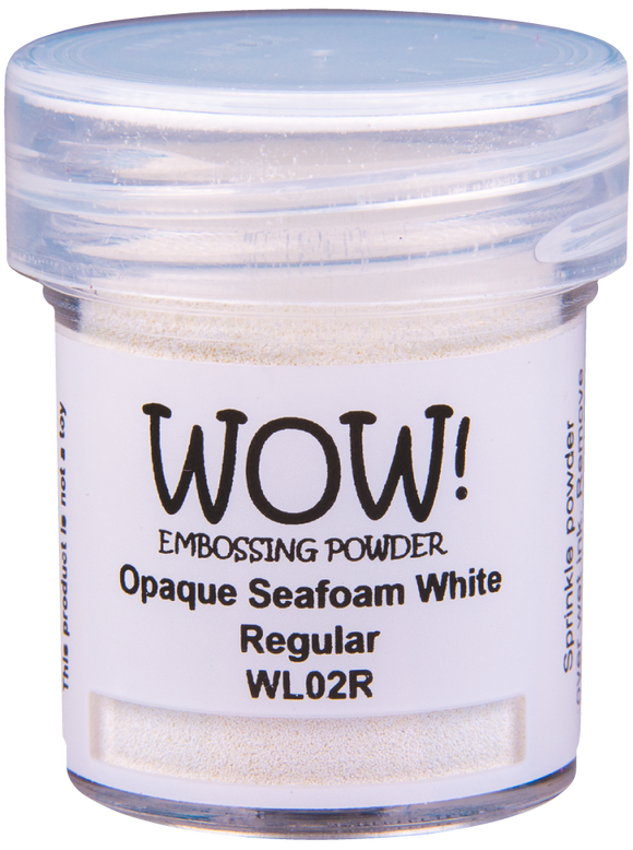 WL01UH :  Opaque Bright White - Ultra High Embossing Powder (15g jar)