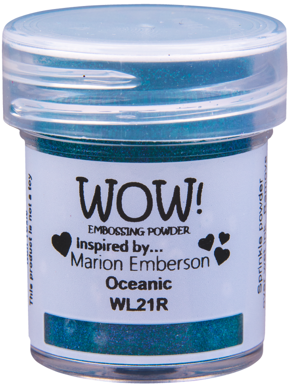 WL21R : Oceanic - Regular Colour Blends Embossing Powder (15g jar)
