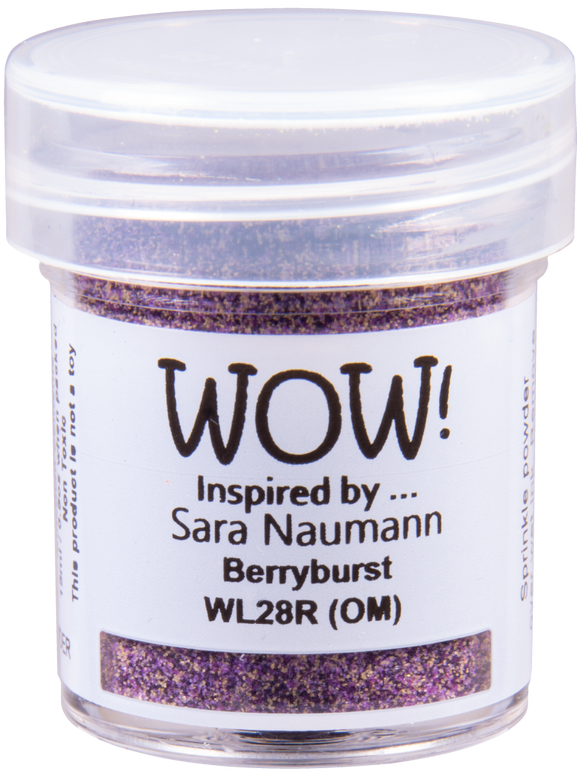 WL28R :  Berryburst - Regular - Sara Naumann Colour Blends Embossing Powder (15g jar)