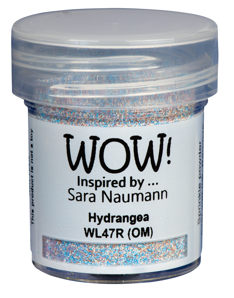 WL47R :  Hydrangea - Regular - Sara Naumann Colour Blends Embossing Powder (15g jar)