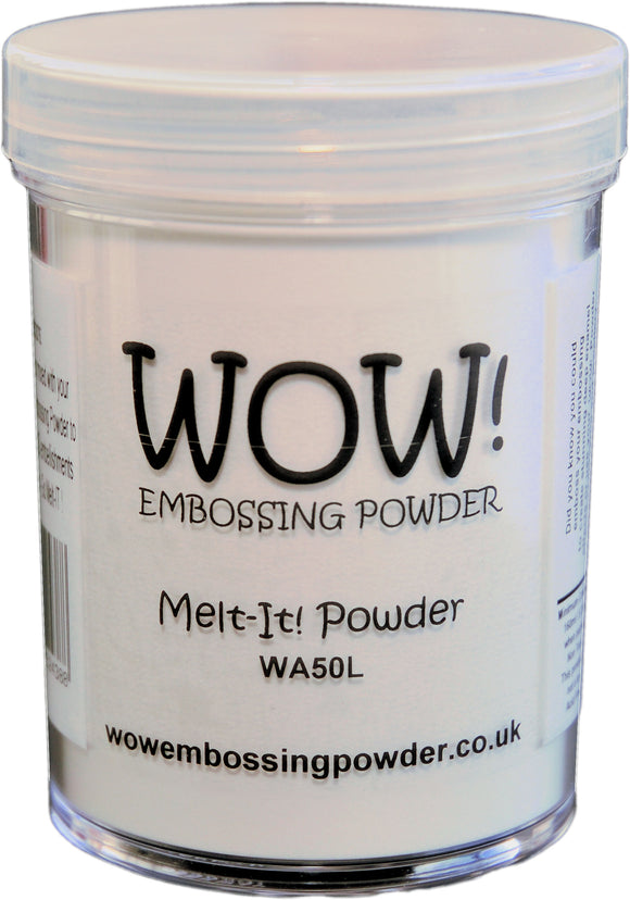 WA50L : Melt It! Powder (Large Jar) Large Jar Embossing Powder(160ml jar)