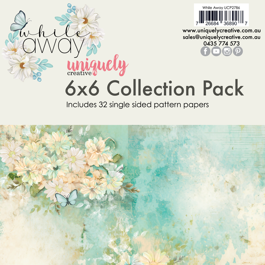 6 x 6  Collection Pack - While Away (Advent Collection)