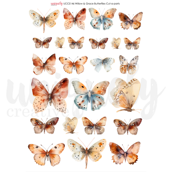 UCCS146 :  Butterfly Cut-a-part (Willow & Grace)