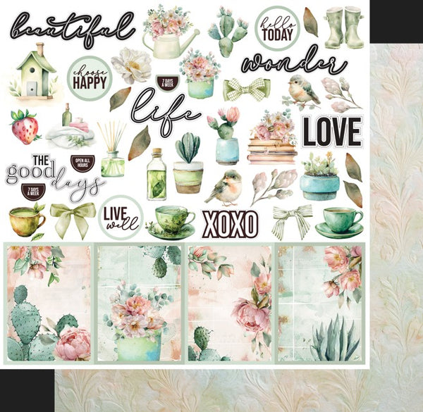 UCP3117 : Afternoon Breeze Paper (Tea & Tranquility)