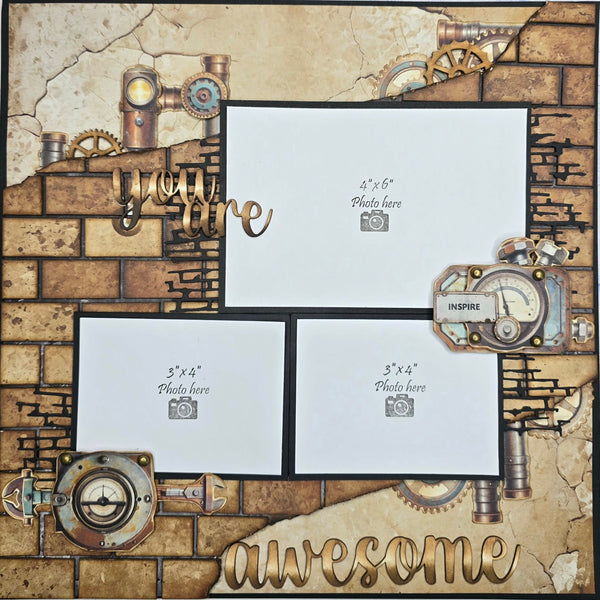 Scrap Affair A/W 2026 Layout #1 : You Are Awesome (SBK)