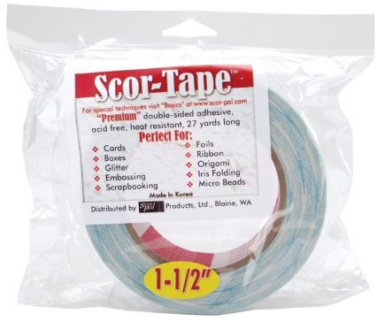 Scor-Tape - Double Sided Adhesive 1 1/2