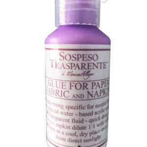 Sospeso Trasparentene - Glue for paper, fabric and napkins (100ml)