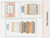 Craftreat : Project Template - Accordian Project Pack (3 sets in pack)