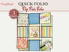 Craftreat : Project Template - Flip Flair Folio Project Pack (3 sets in pack)