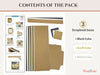 Craftreat : Project Template - Flip Flair Folio Project Pack (3 sets in pack)