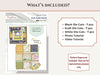 Craftreat : Project Template - Flip Flair Folio Project Pack (3 sets in pack)
