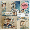 SCRAPBOYS SPECIAL : 8"Old Marina Pack with Die Cut Pack
