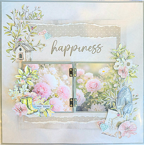 Scrap Affair A/W 2026 Layout #3: Happiness Lives Here (SBK)