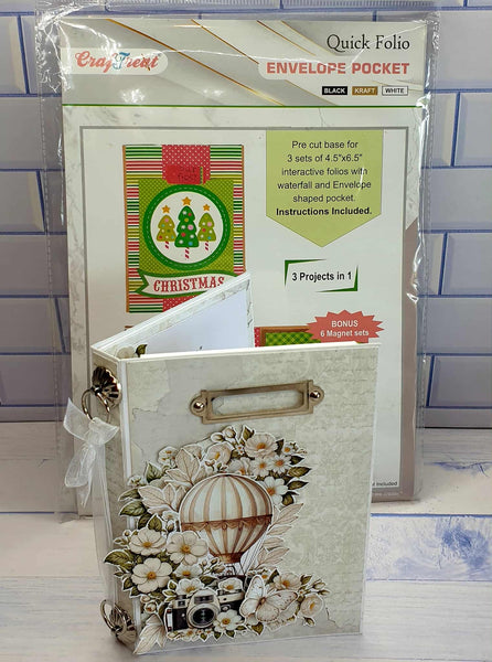 Romantic Garden Envelope Pocket Folio Kit