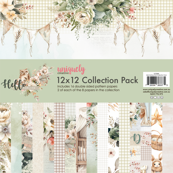 UCP2868 :  12 x 12 Collection Pack (16 sheets) (Hello Darling)