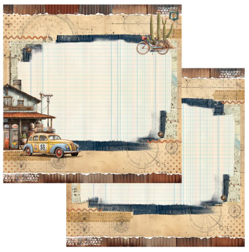 49 & Market - Rust & Revs 12x12 Paper - Adventure – Craftables