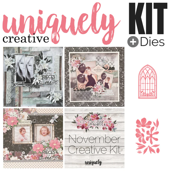 Creative Kit Club - Vintage Walls with add on Dies