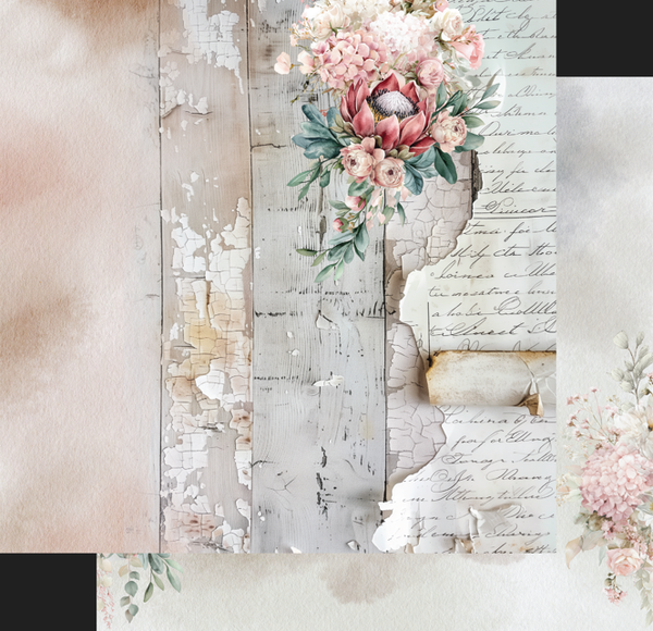 UCP3079 - Written Home Paper (Paperbark Blooms)