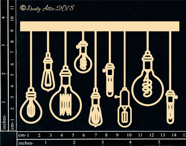 Industrial Globes #2 Chipboard : Dusty Attic