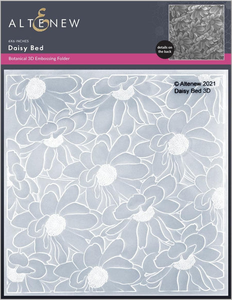 ALT6127 Altenew -3D Embossing Folder Daisy Bed