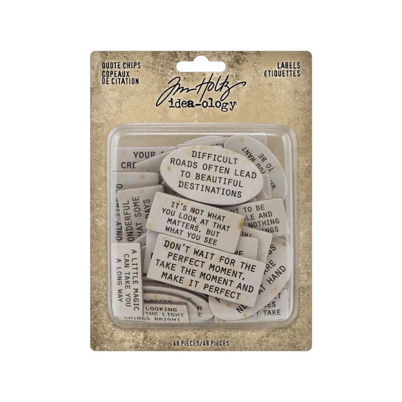 Tim Holtz - Word Chips