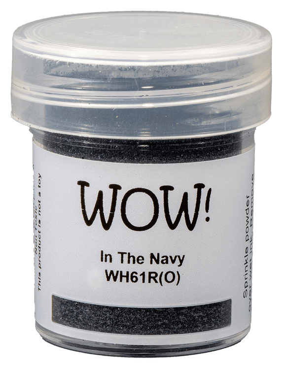 WH61R : Primary In The Navy - Regular Primary Colours Embossing Powder (15g jar)