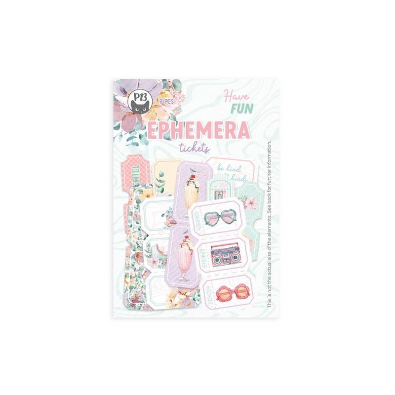 Have Fun Ephemera Tickets Pack (P13)