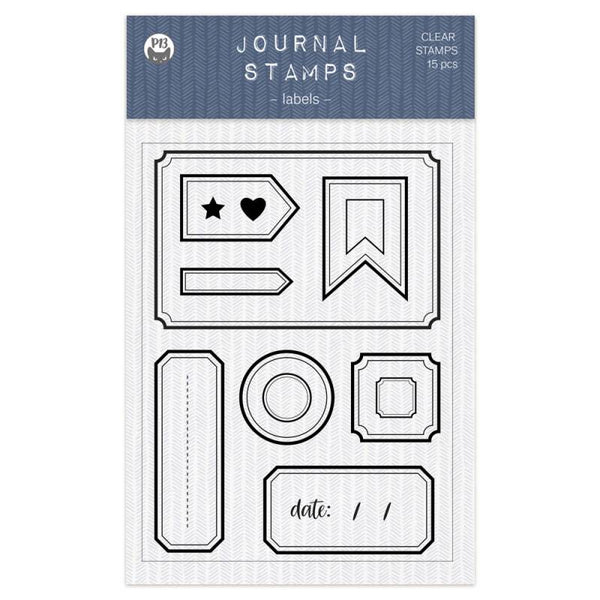 Clear Stamp Sets : Labels 01