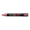 Uni Posca Marker 1.8mm Bullet Tip Metallic Red PC-5M