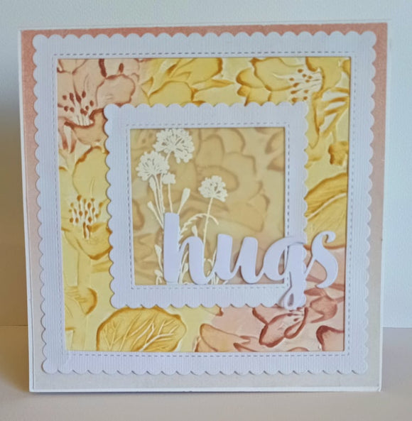 C2210 : 3D Embossed Pop Up Card (CK)