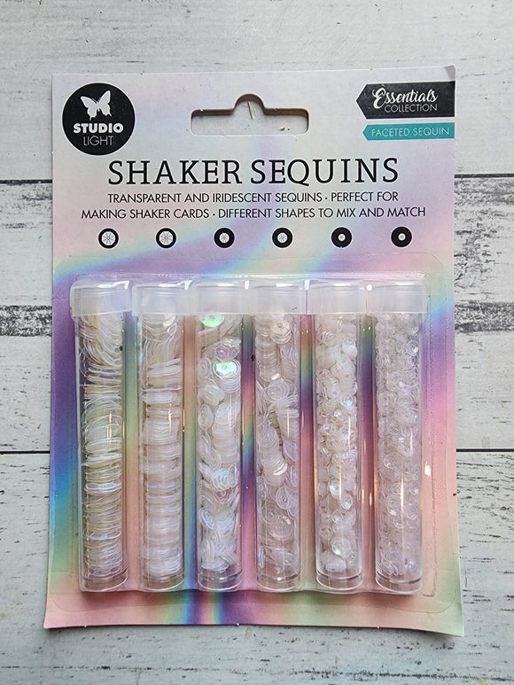 Shaker Packs : Facted Sequins essentials - (Studio Light)