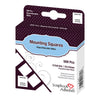 Adhesive - Mounting Squares - Repositionable (500pc)