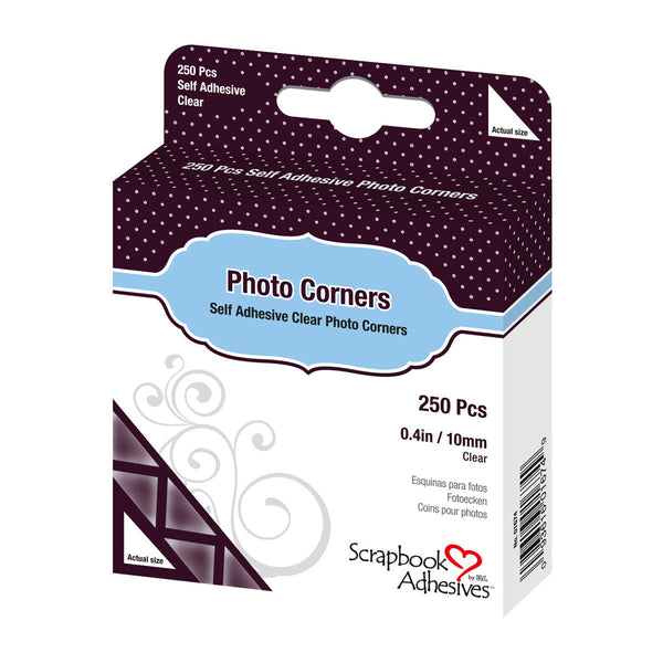 Adhesive - Photo Corners - Clear