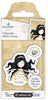 Gorjuss Girls Mini Rubber Stamp Set - #44 Free as a Bird