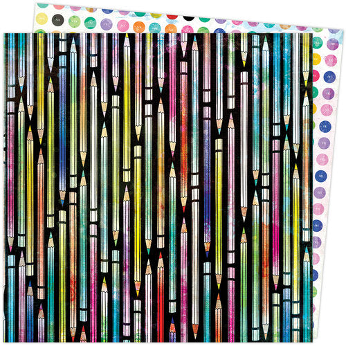 34005673 : Doodles (Vicki Boutin Colour Study)- 12x12 Scrapbook Papers