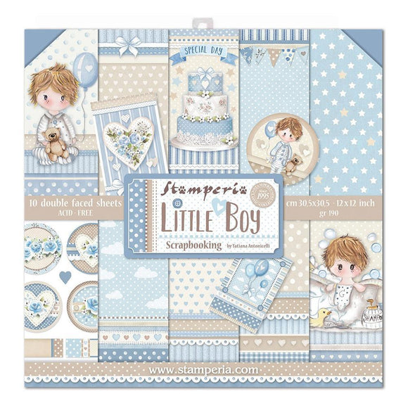 Stamperia -Little Boy Paper Pack