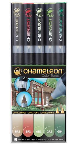 Chameleon 5-Pen Nature Tones Set