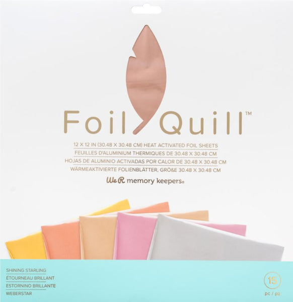 661026 : Foil Sheets - WR - Foil Quill - 12 x 12 - Shining Starling - 15 Sheets