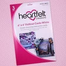 hccf1-445-2 - 6" x 6" Foldout Cards-White