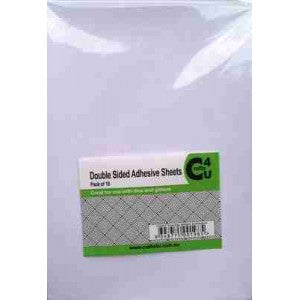Craft - Double sided Adhesive sheets -10 pack