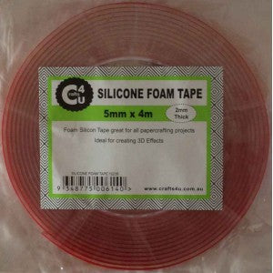 Silicone Foam Tape 5mm x 4m - 10235