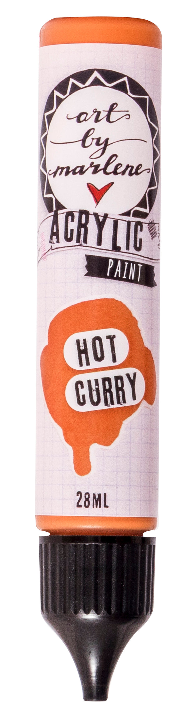 Acrylic Paint - Hot Curry : (ABM) ACP7