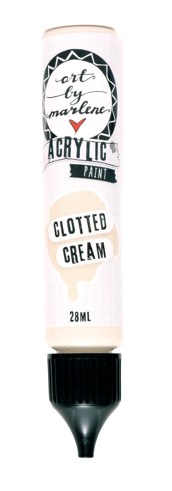 Acrylic Paint - Clotted Cream : (ABM) ACP25