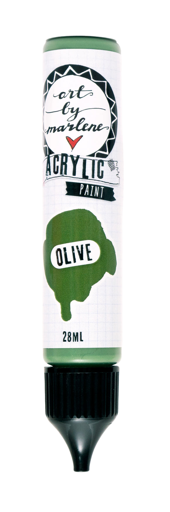 Acrylic Paint - Olive : (ABM) ACP27