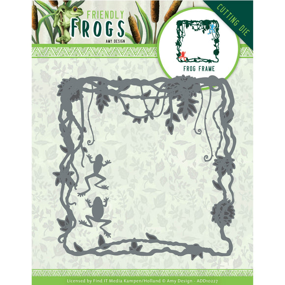 Dies - Amy Design - Friendly Frogs - Frog Frame